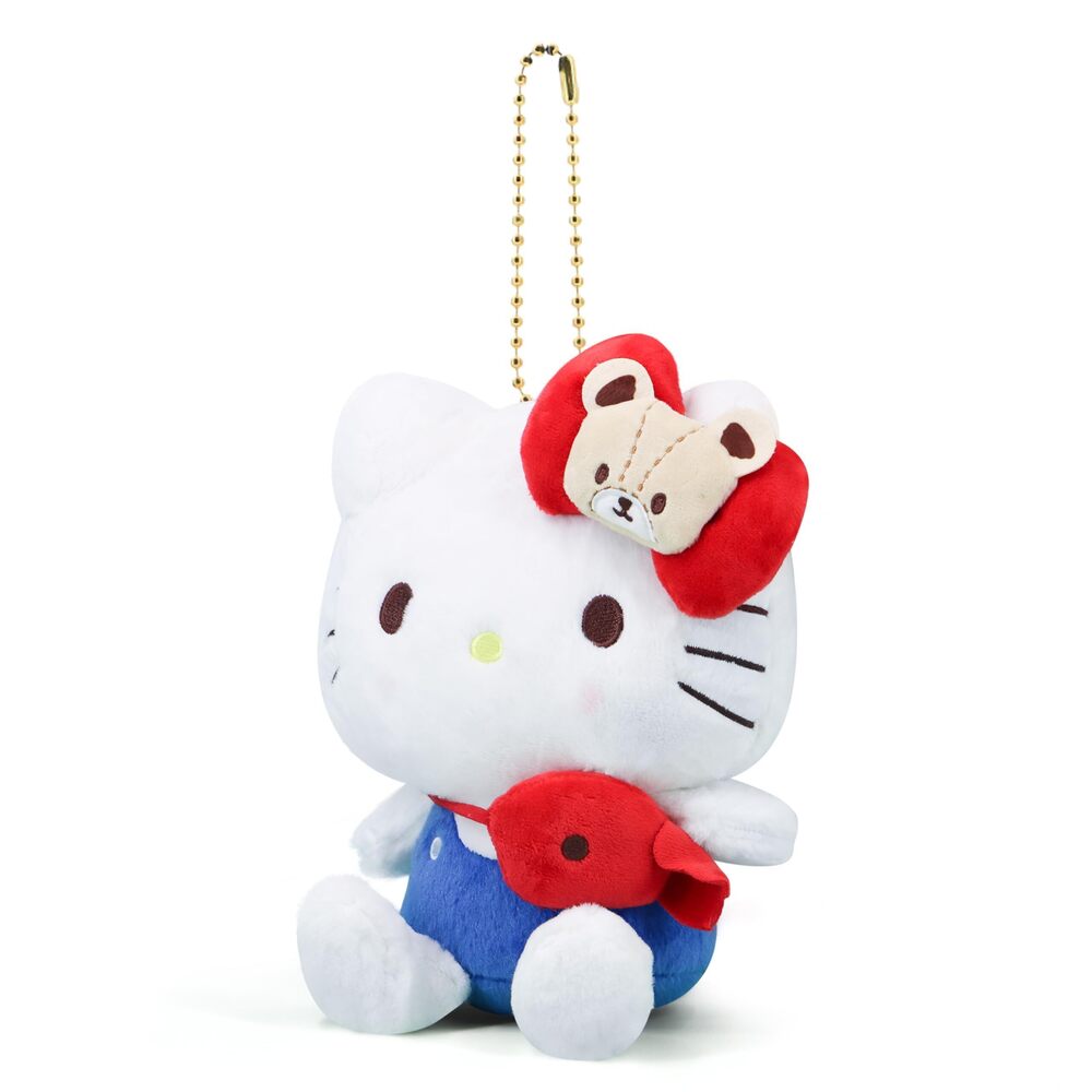 3407 4 Inch Kawaii Cute Cartoon Kitty Keychain - Soft Plush Stuffed Animal